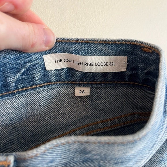 Aritzia Denim Forum The Joni High Rise Loose 32l - Picture 11 of 15